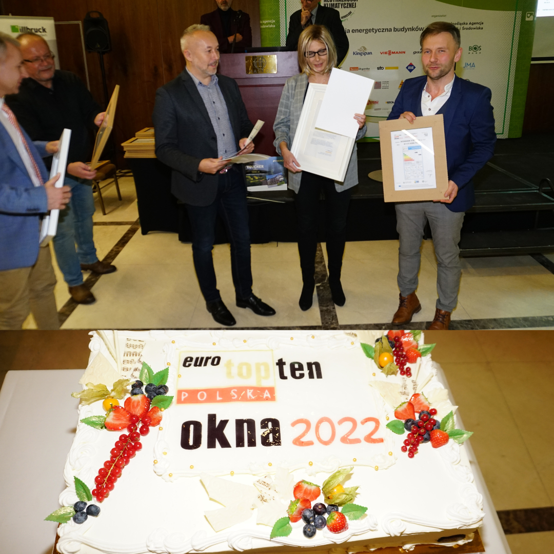 Oknar Internorm wyróżniony w konkursie TOPTEN-HACKS OKNA 2022